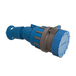 Voimajatkopistorasia kytkimellä 2P+E 16A 230V IP66 IP67 IP69 1-10mm2 6h