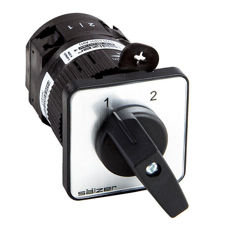 Nokkakytkin vaihto P220 1-2 1N 20A Ø22.5