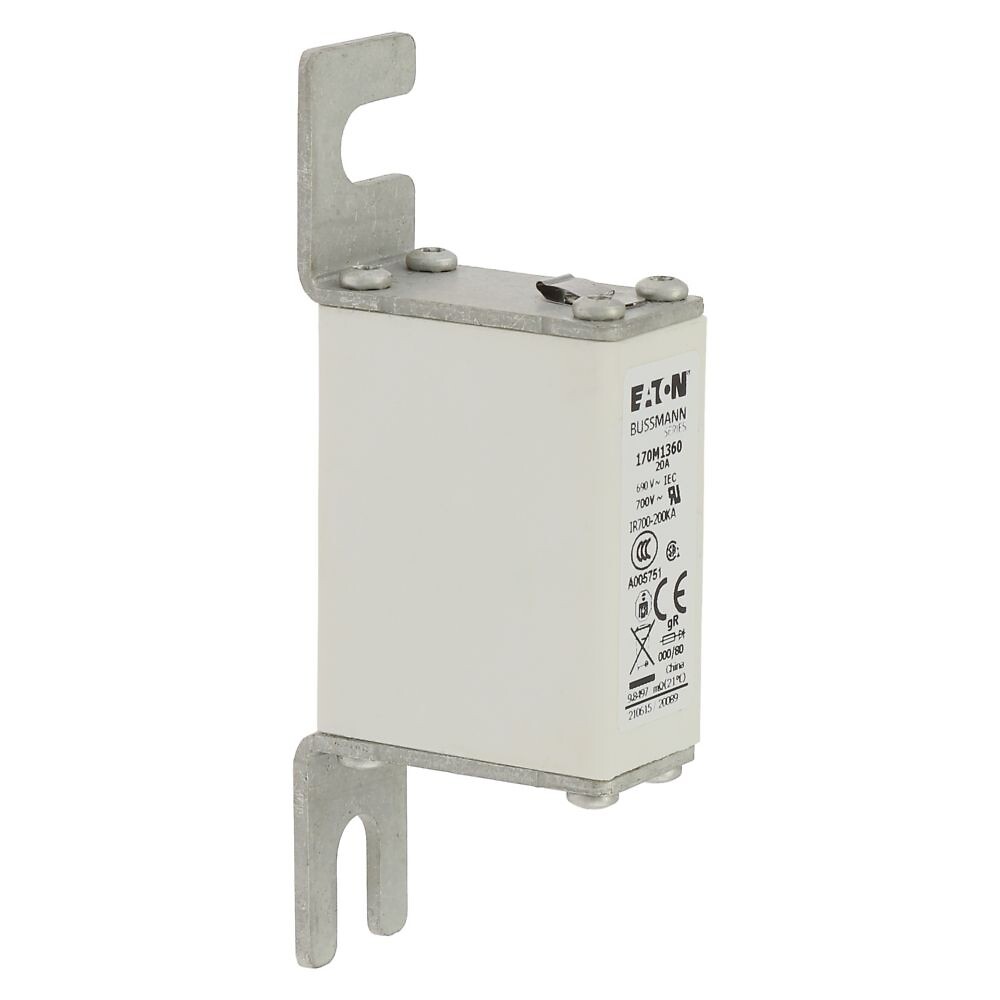 Erikoisnopea kahvasulake 20A 690VAC DIN 000 gR IEC