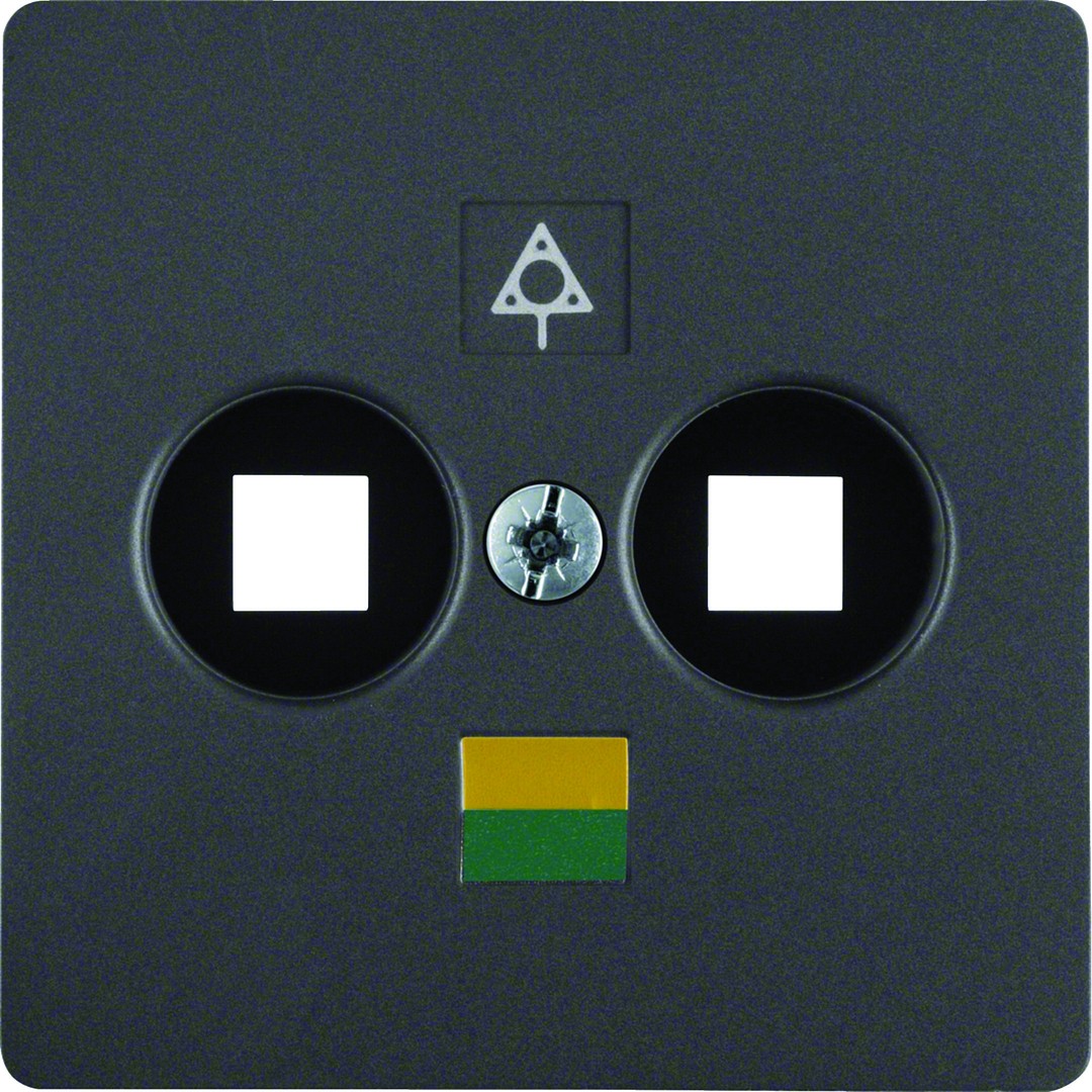 Keskiölevy potentiaalintasauspistorasialle, antrasiitti matta