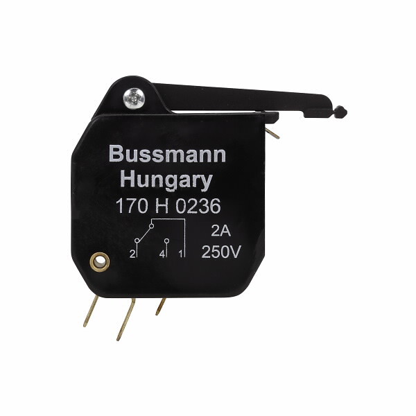 Mikrokytkin 250 VAC vaihtokosketin 2A type T indicator 6.3 x 0.8mm abikoliitin