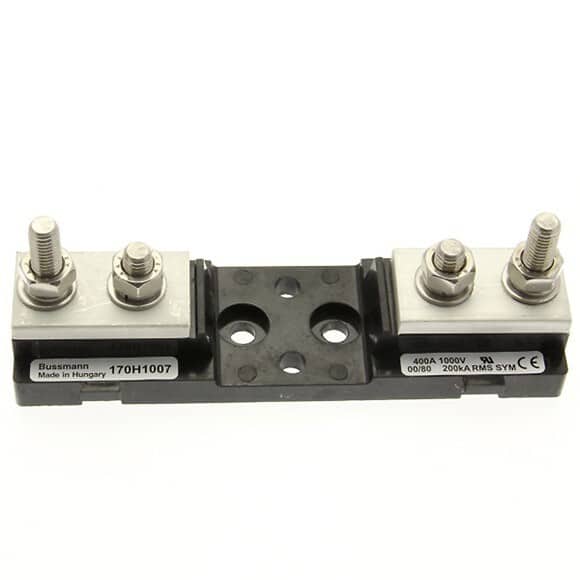 Kahvavarokealusta pultti kiinnitysmitta 80mm DIN 43653 1000V 400A