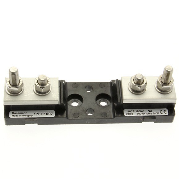 Kahvavarokealusta pultti kiinnitysmitta 80mm DIN 43653 1000V 400A