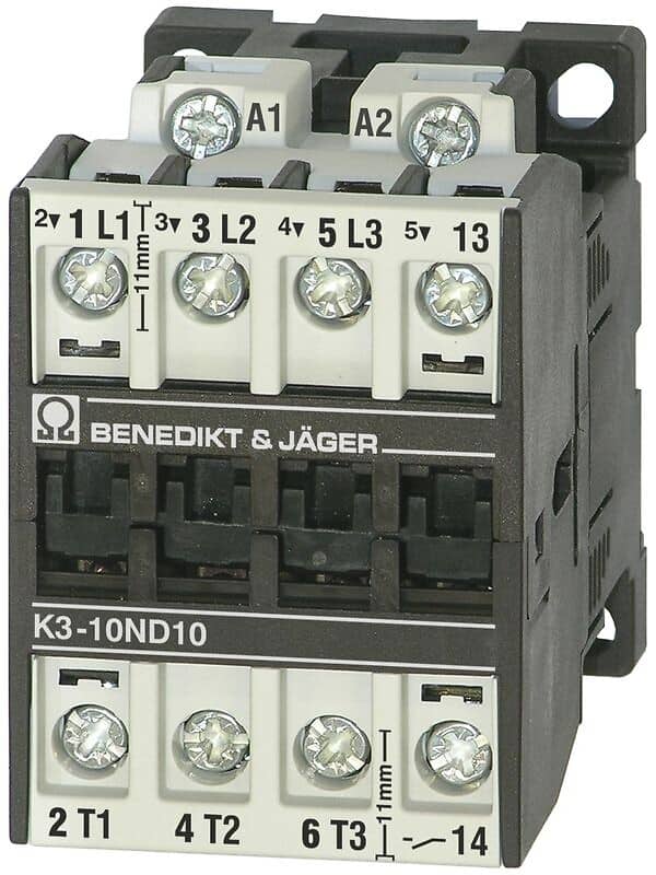 Kontaktori K3-18ND10 7.5kW 3s 1a ak 400V