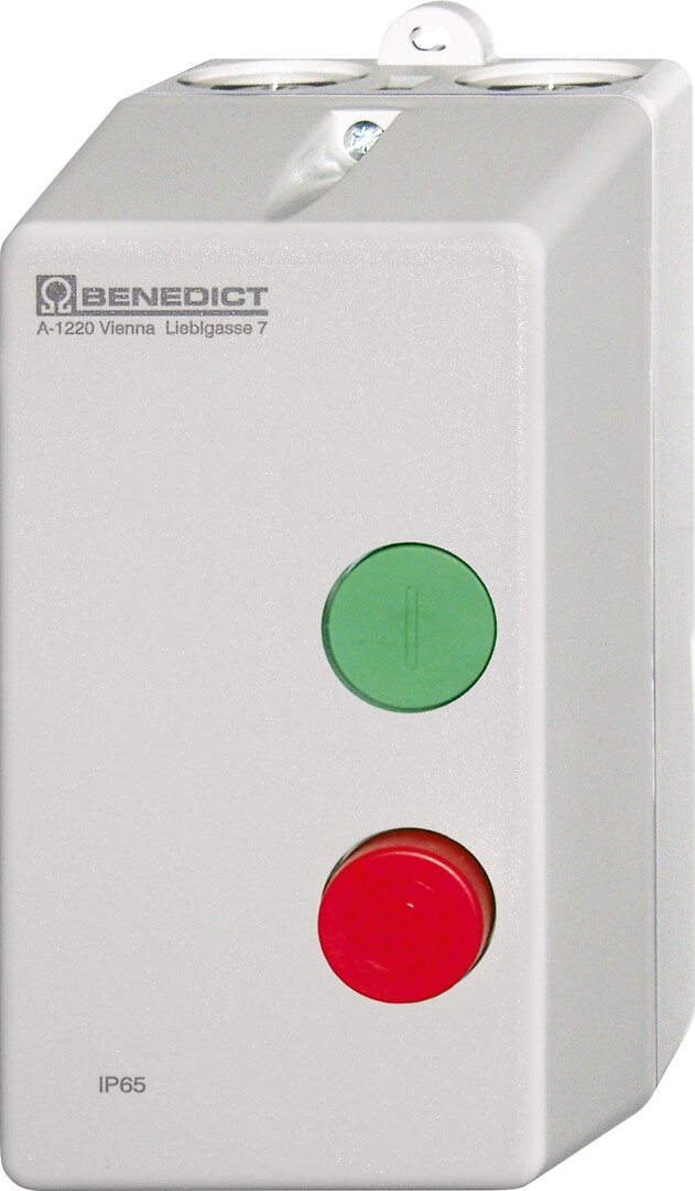 Moottorikäynnistin P1T 7.5kW kela 230V Start/Stop-painikkeet ilman lämpörelettä