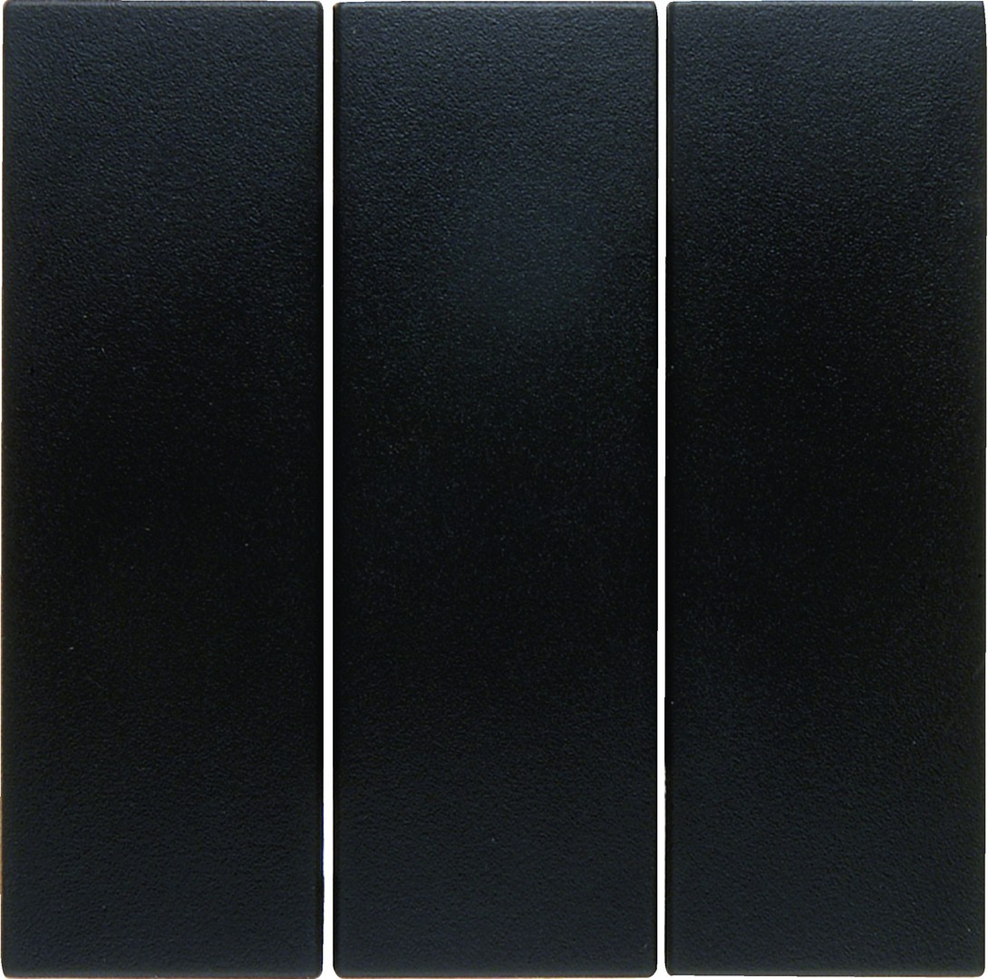 Vipu kytkimelle 1+1+1, S.1/B.x, antrasiitti matta