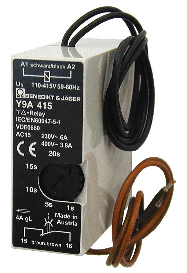 Tähtikolmioaikarele 1-20 s 110-415Vac