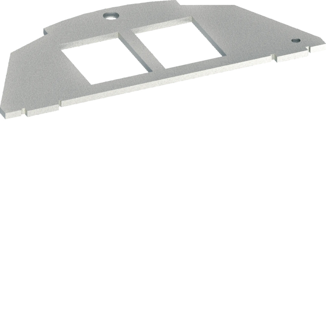 Asennuslevy 2-osainen tyyppi 01 Keystone 19,3×14,8