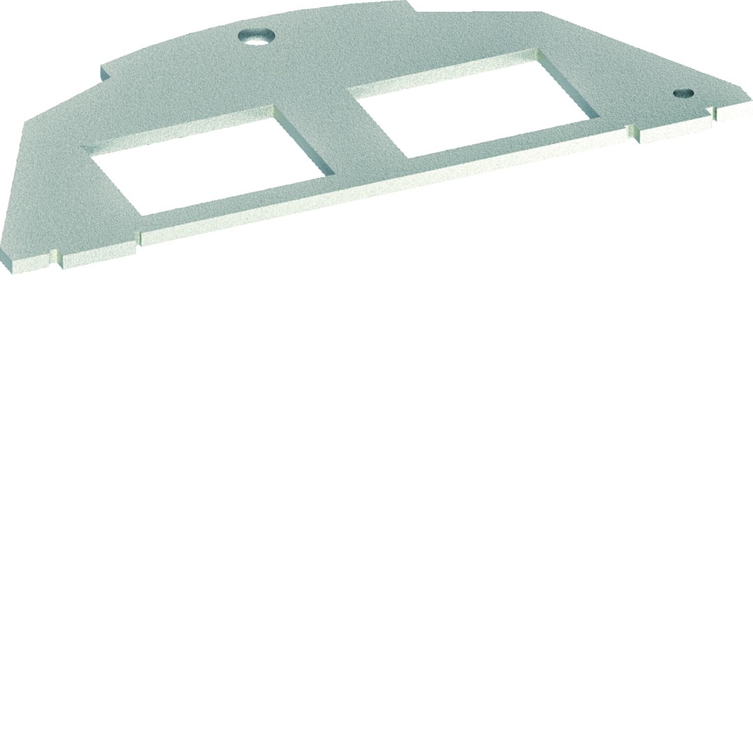 Asennuslevy 2-osainen tyyppi 05 suuri Keystone / AMP 20,1×14,8