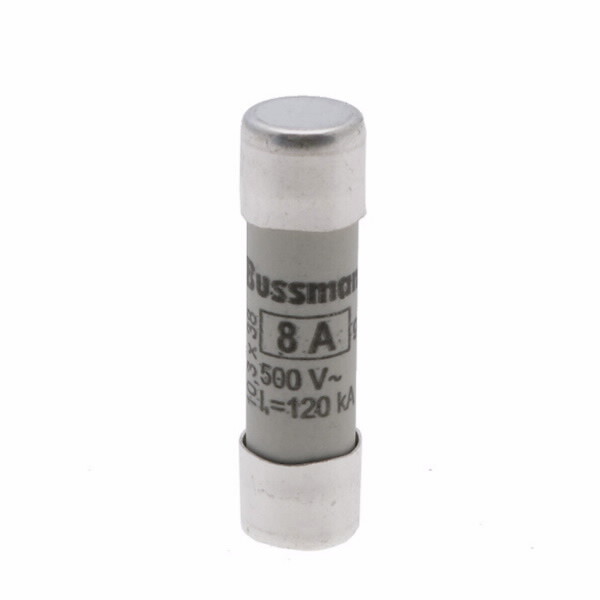 Keraaminen putkisulake 8A 500 VAC koko 10x38mm gG-gL IEC