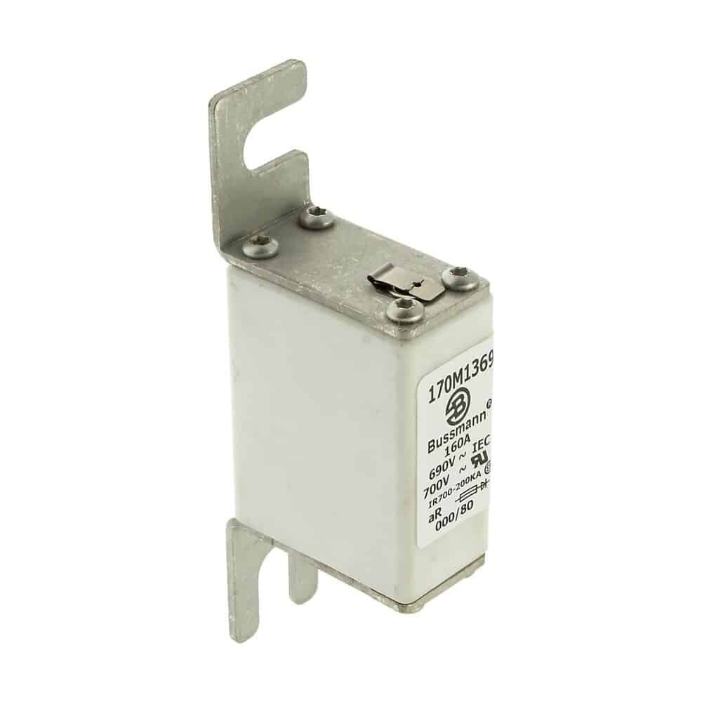 Erikoisnopea kahvasulake 160A 690VAC DIN 000 aR IEC