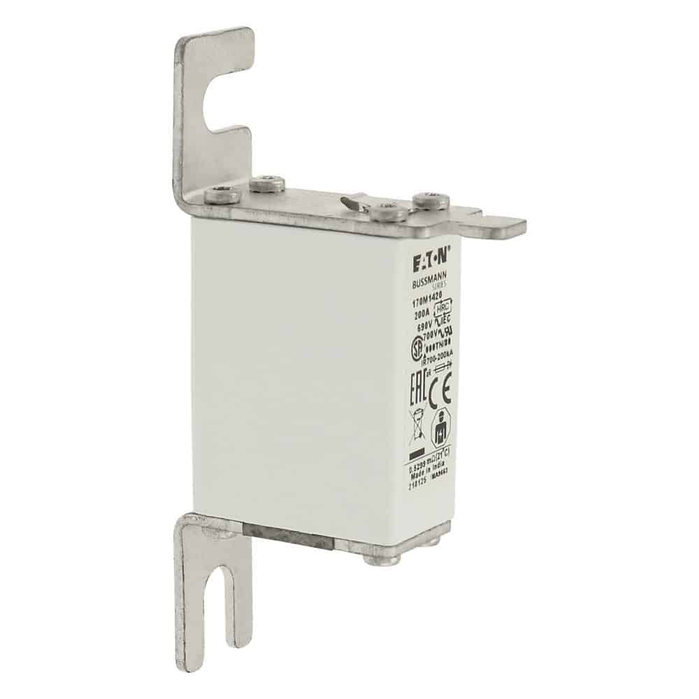 Erikoisnopea kahvasulake 200A 690VAC DIN 000 aR IEC