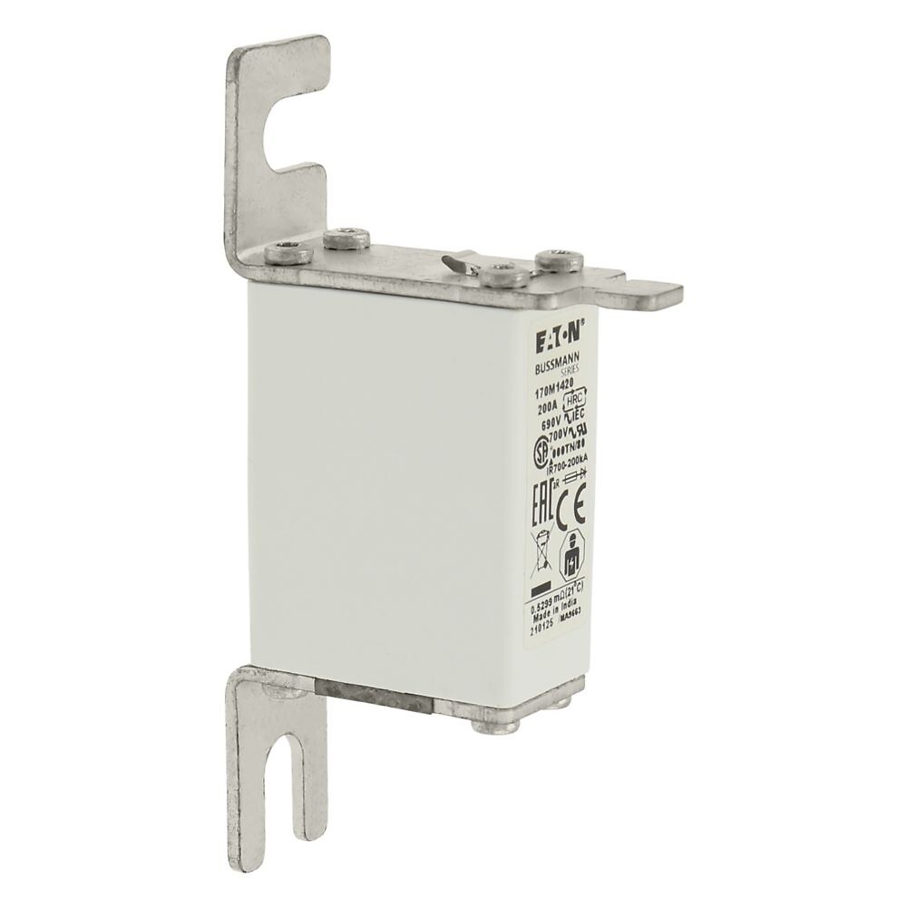 Erikoisnopea kahvasulake 200A 690VAC DIN 000 aR IEC