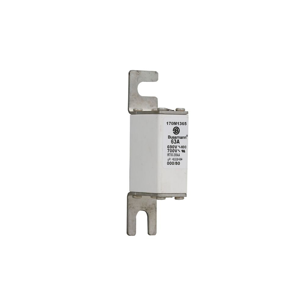 Erikoisnopea kahvasulake 63A 690VAC DIN 000 gR IEC