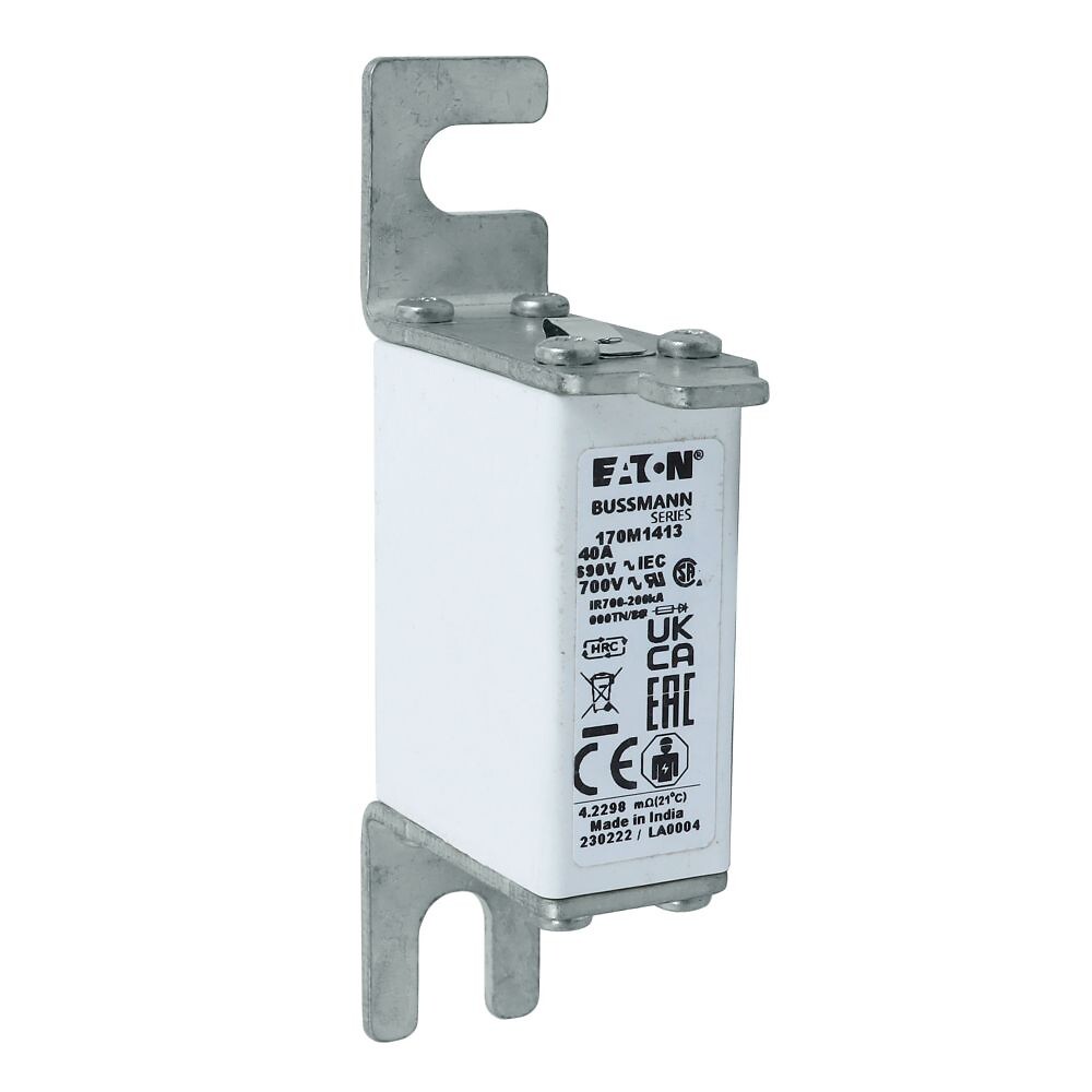 Erikoisnopea kahvasulake 40A 690VAC DIN 000 gR IEC