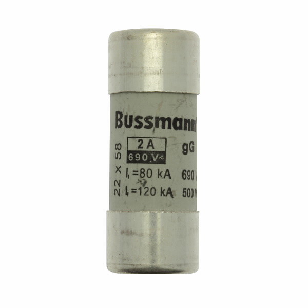 Keraaminen putkisulake 690VAC koko 22×58 mm gG-gL IEC