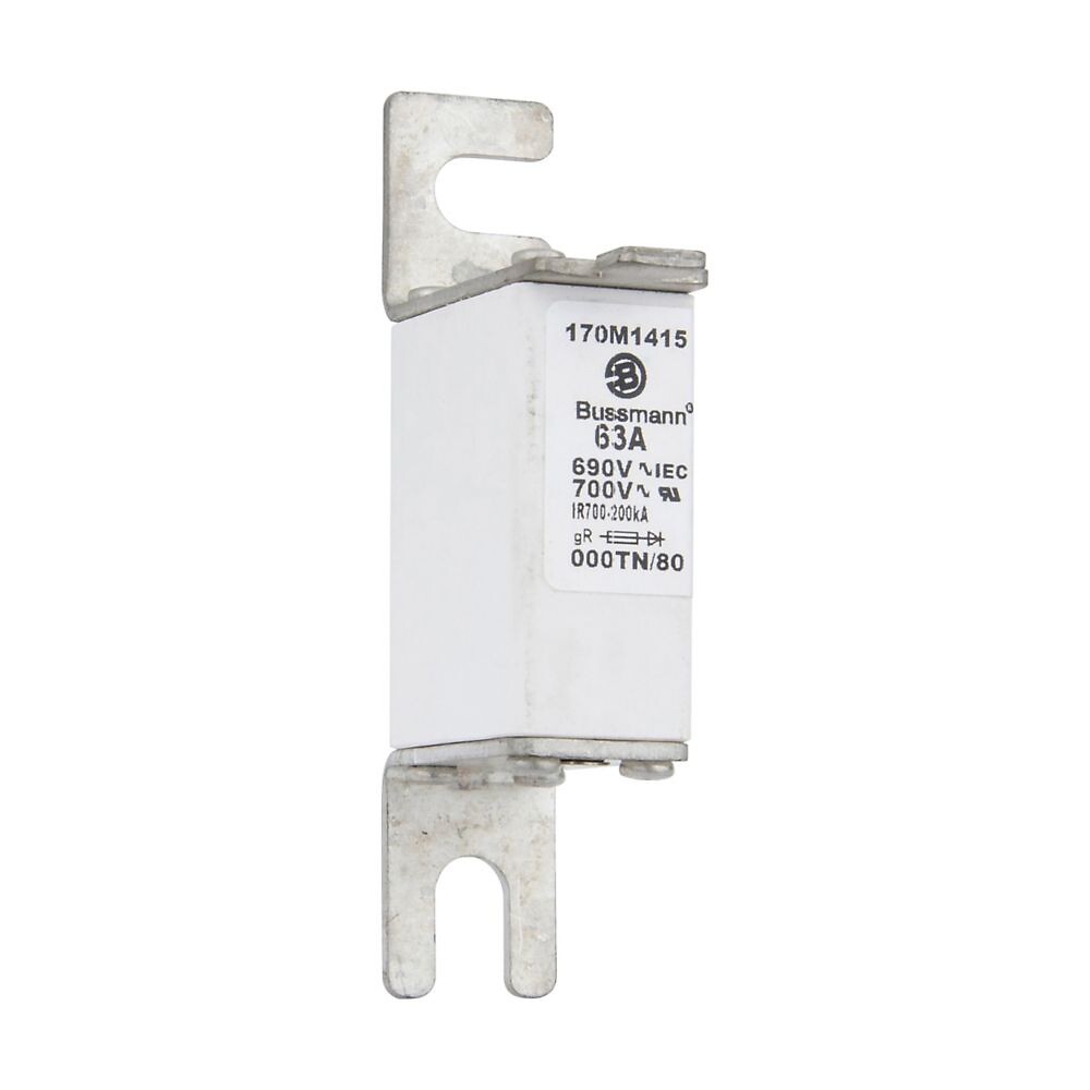 Erikoisnopea kahvasulake 63A 690VAC DIN 000 gR IEC