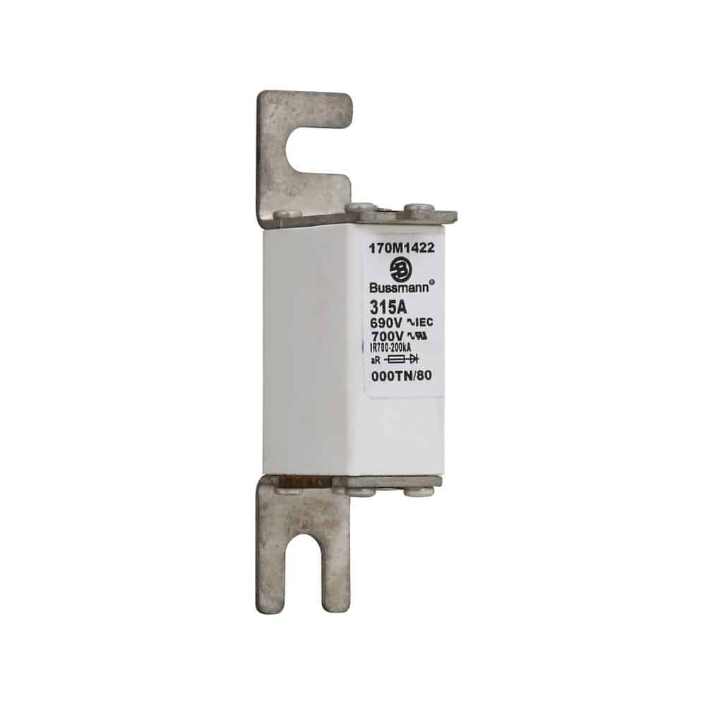 Erikoisnopea kahvasulake 315A 690VAC DIN 000 aR IEC