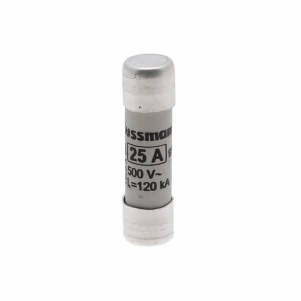 Keraaminen putkisulake 25A 500 VAC koko 10x38mm gG-gL IEC