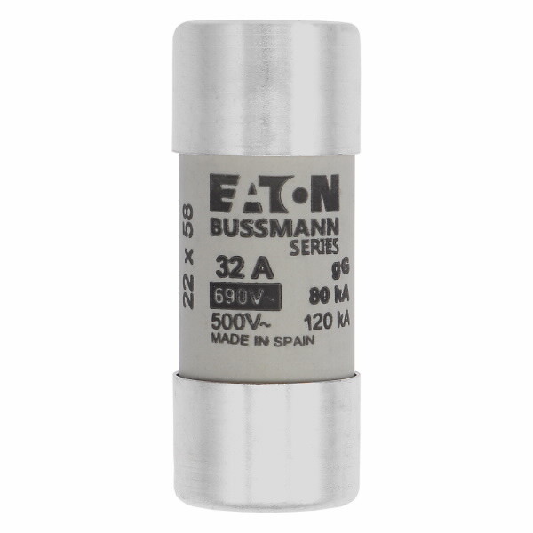 Keraaminen putkisulake 690VAC koko 22×58 mm gG-gL IEC