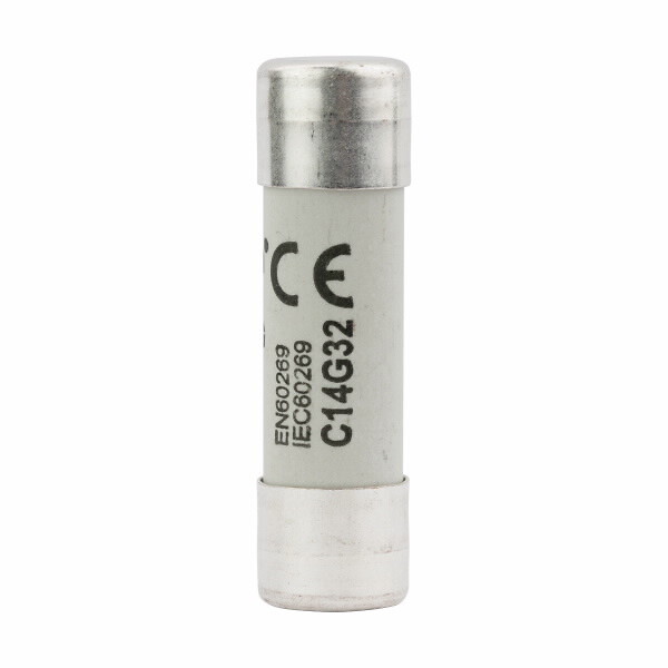 Keraaminen putkisulake 32A 500VAC koko 14x51mm gG-gL IEC