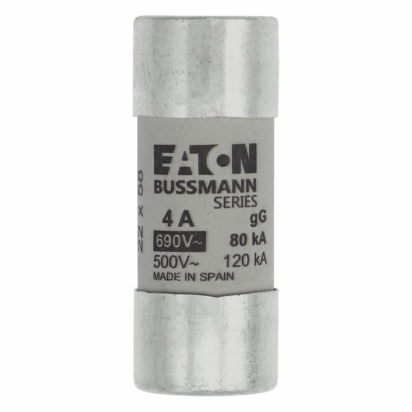 Keraaminen putkisulake 690VAC koko 22×58 mm gG-gL IEC
