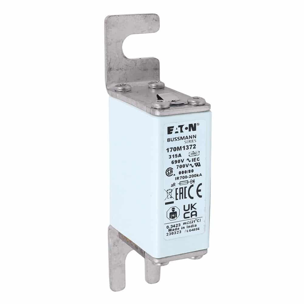 Erikoisnopea kahvasulake 315A 690VAC DIN 000 aR IEC