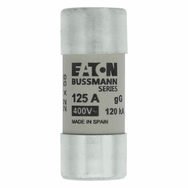 Keraaminen putkisulake 400VAC koko 22×58 mm gG-gL IEC