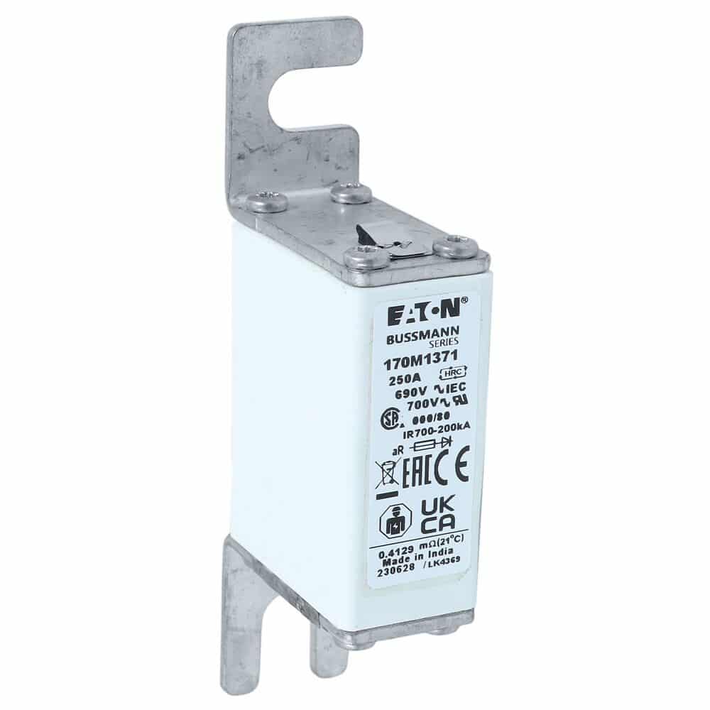 Erikoisnopea kahvasulake 250A 690VAC DIN 000 aR IEC