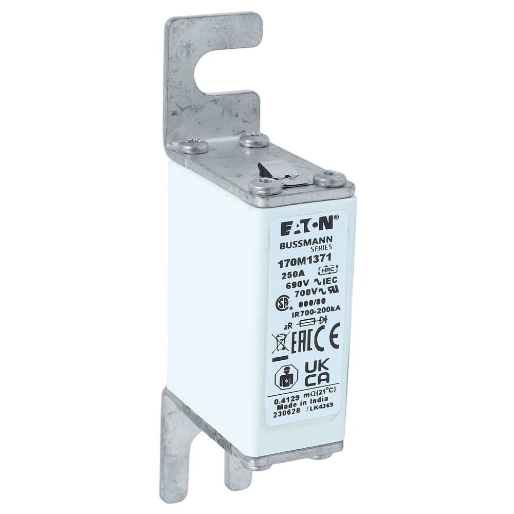 Erikoisnopea kahvasulake 250A 690VAC DIN 000 aR IEC
