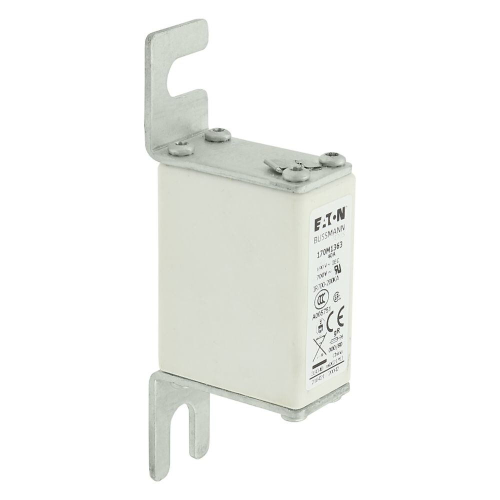 Erikoisnopea kahvasulake 40A 690VAC DIN 000 gR IEC