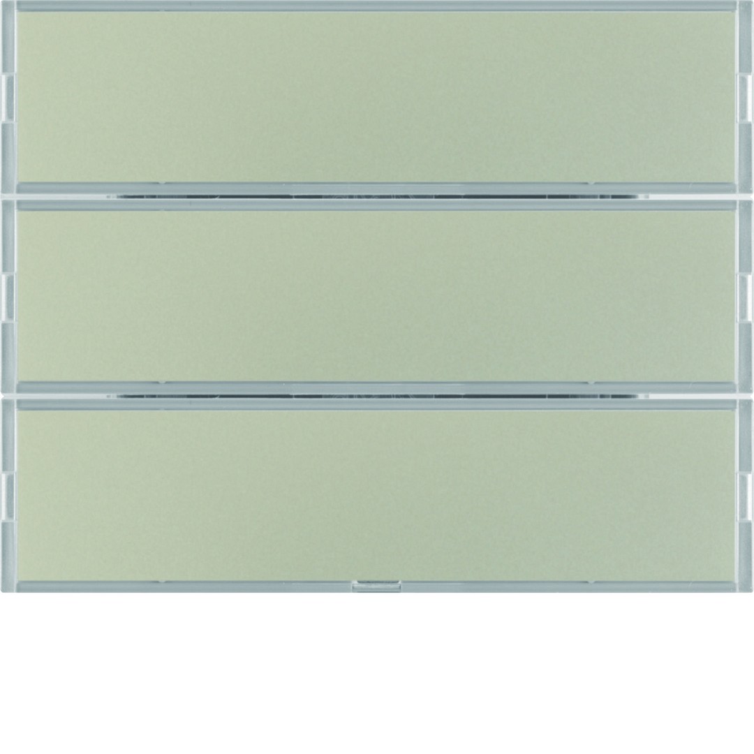 Painike 3-osainen merkintäikkunalla KNX K.5 ruostumaton teräs