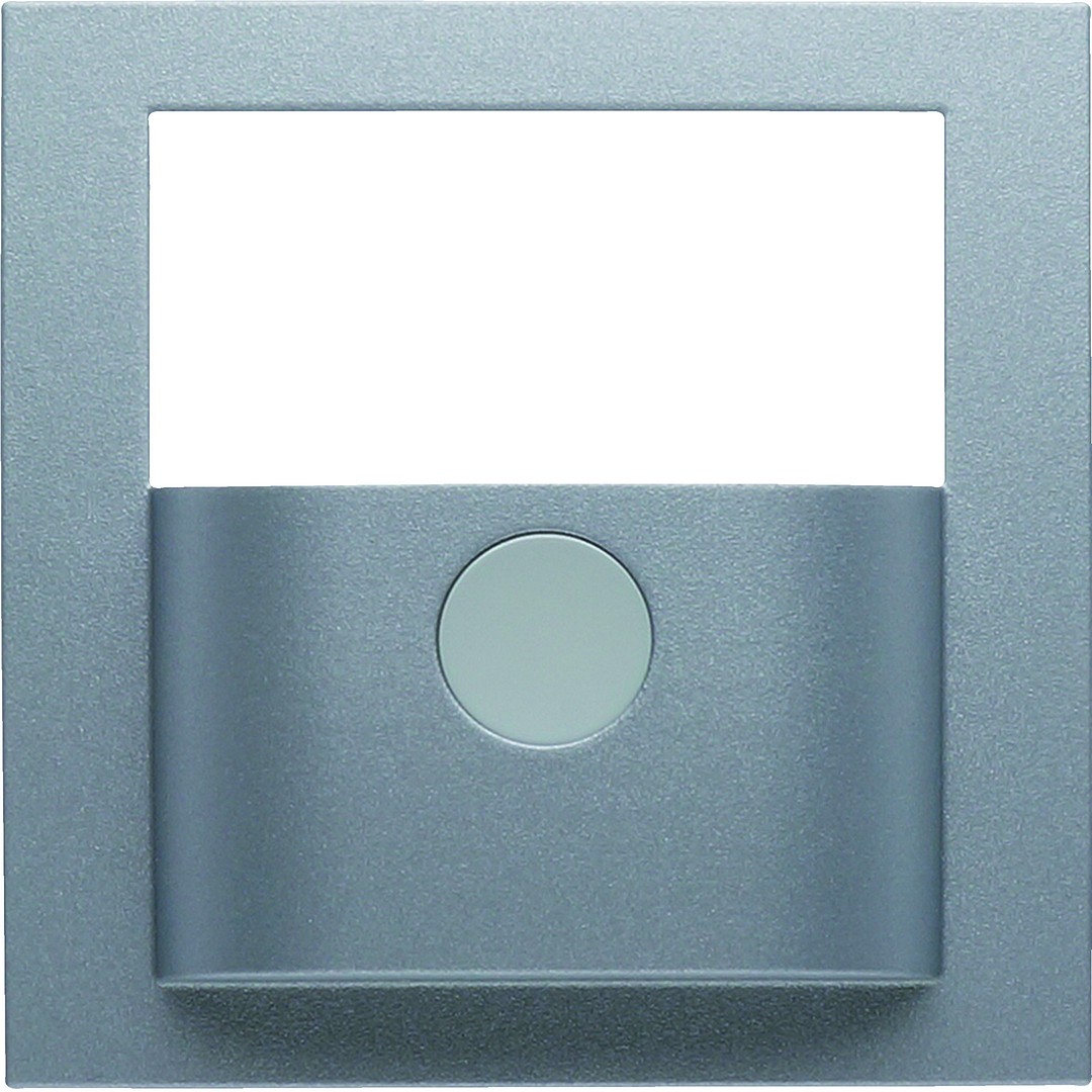 Keskiölevy KNX-liiketunnistinmoduulille S.1/B.x alumiini, matta