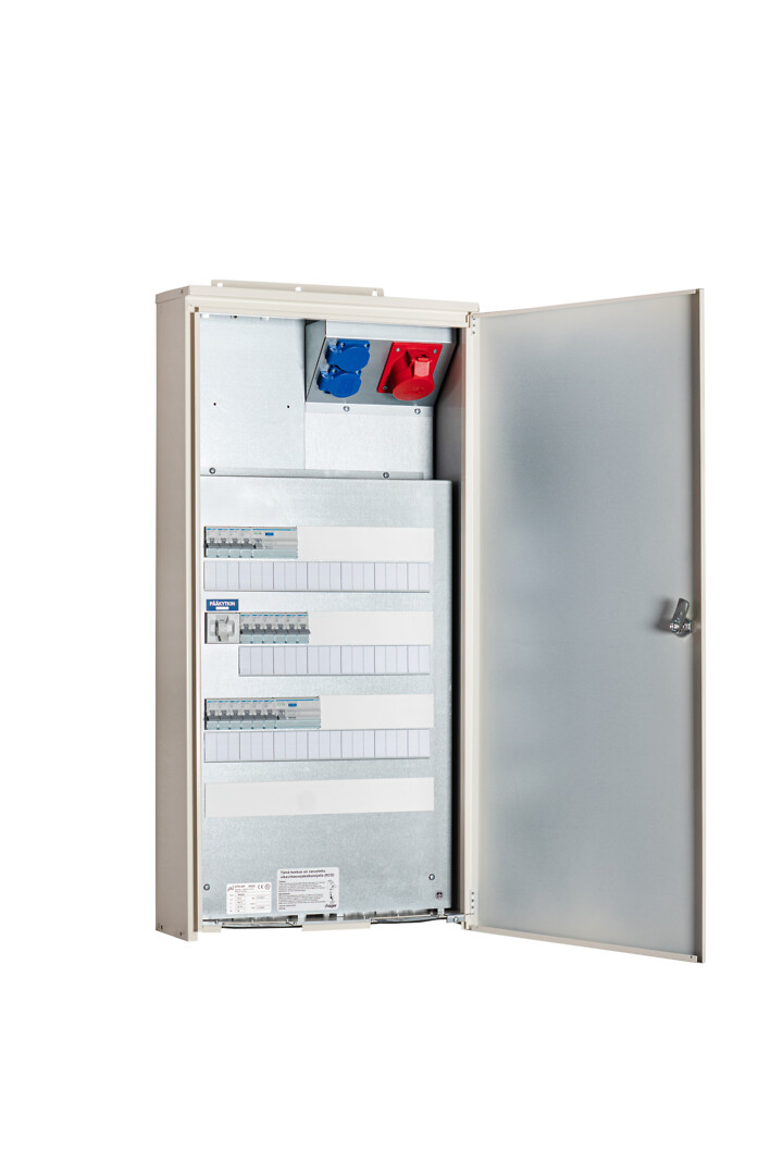 Ryhmäkeskus IP34 pinta In=50A, JSK 6xC10A+6xC16A, 2xVVSK, PR