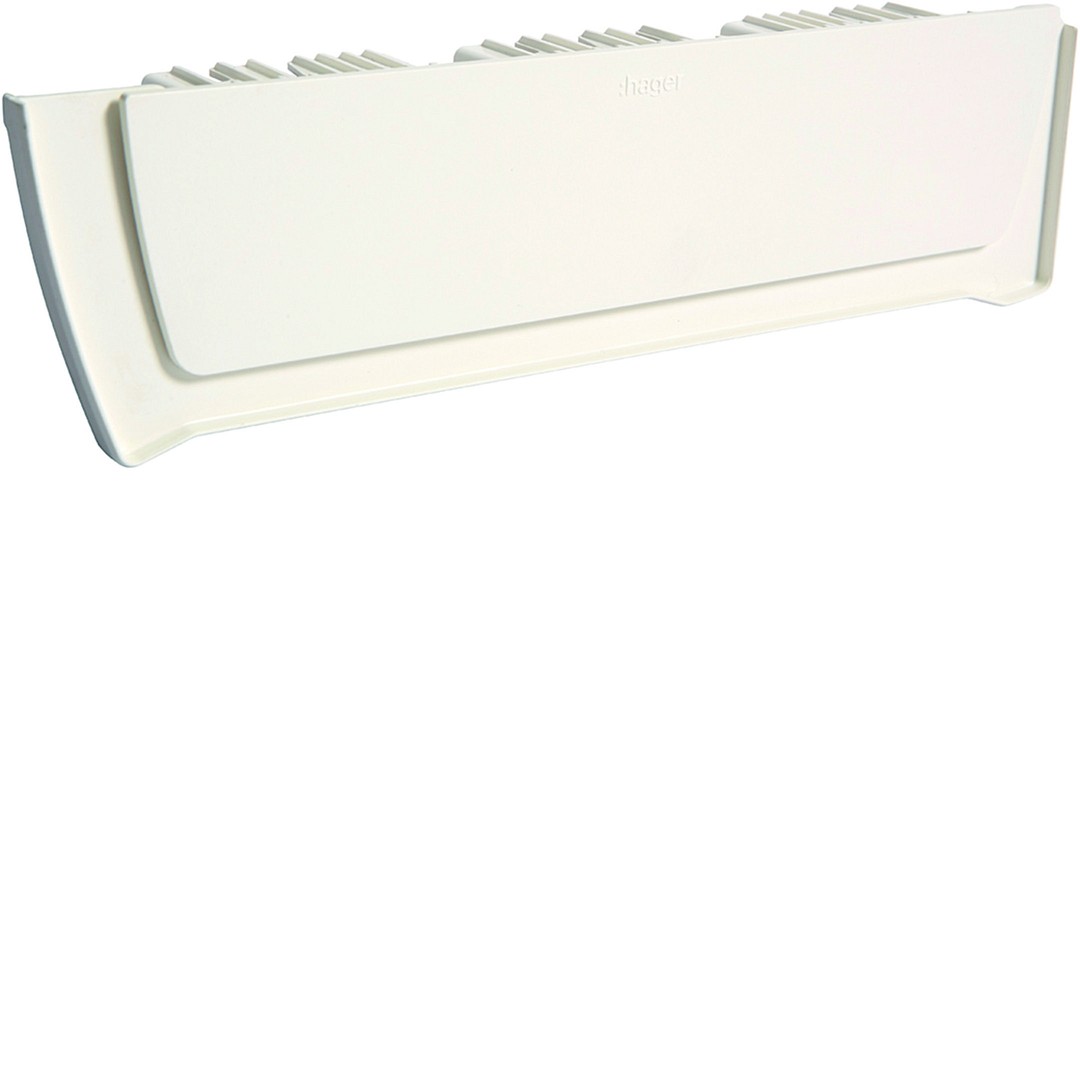 Päätykappale GBD/GBA 56×204, liikenteenvalkoinen, ABS halogeeniton