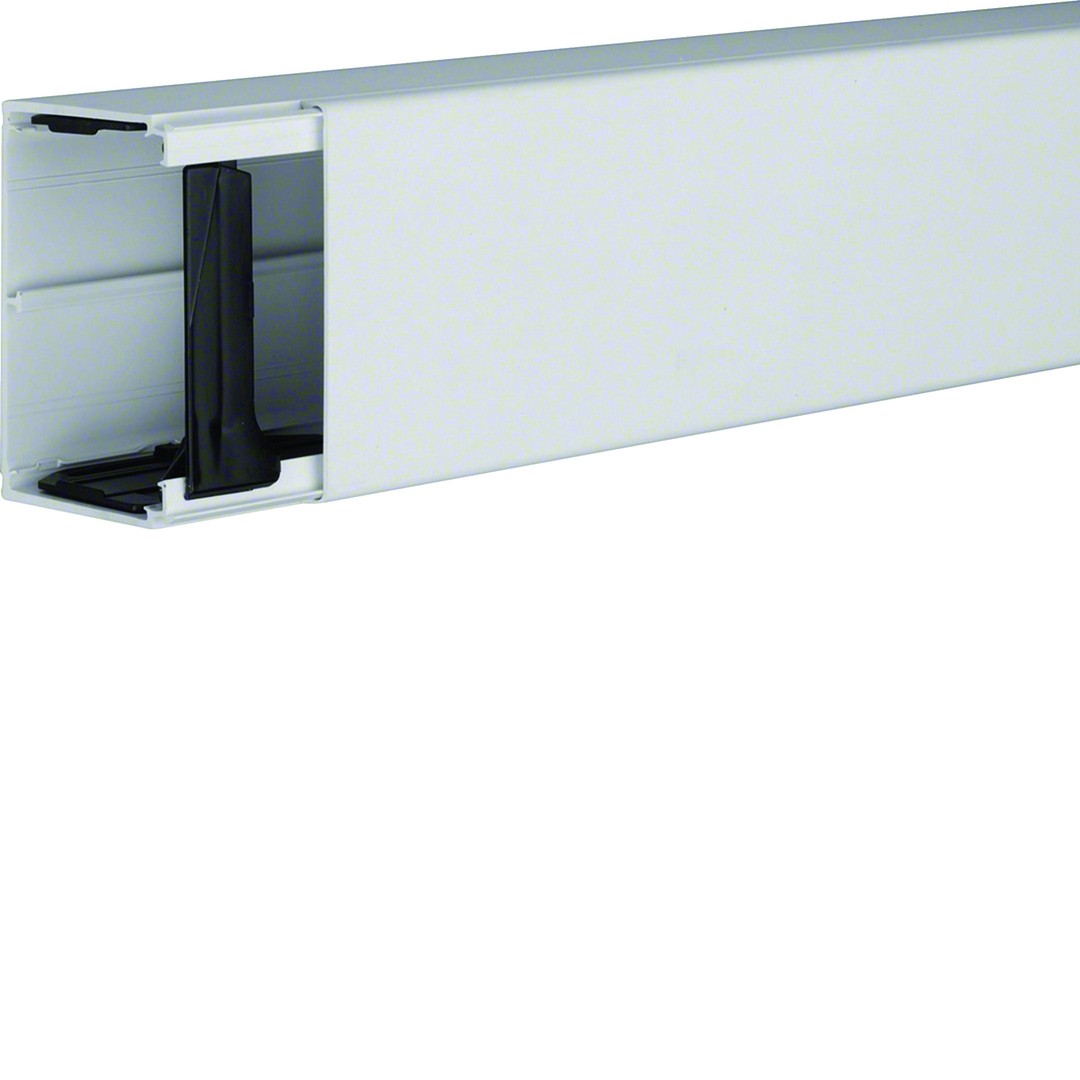 Asennuskanava PVC-muovista LF 60x90mm vaaleanharmaa
