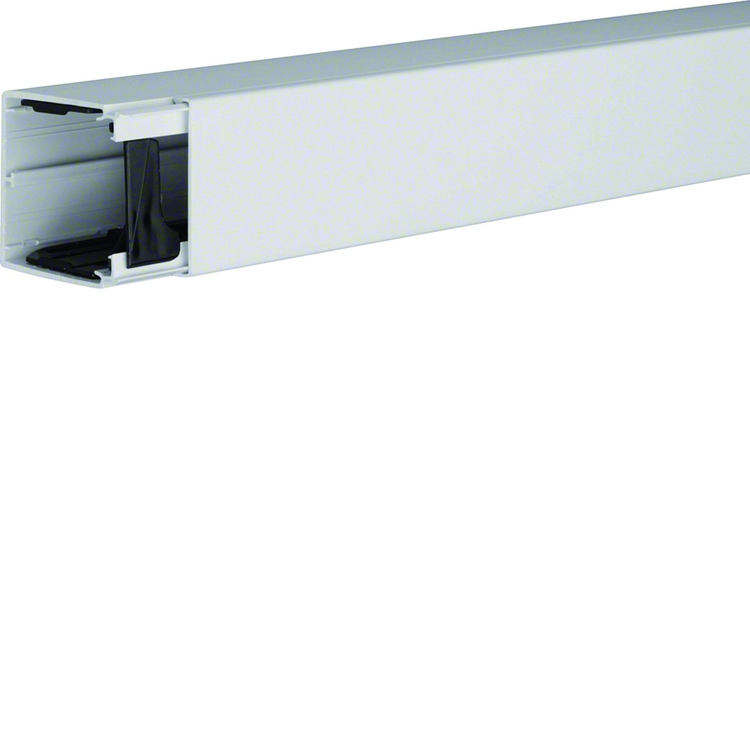 Asennuskanava PVC-muovista LF 60x60mm vaaleanharmaa