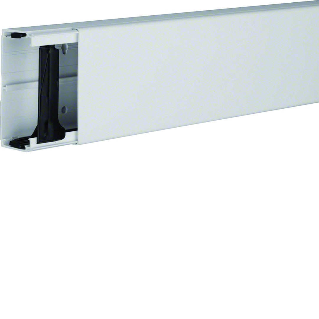 Asennuskanava PVC-muovista LF 40x90mm vaaleanharmaa