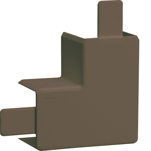 Tasokulma halogeeniton kanavalle LF/LFF 20x33mm ruskea