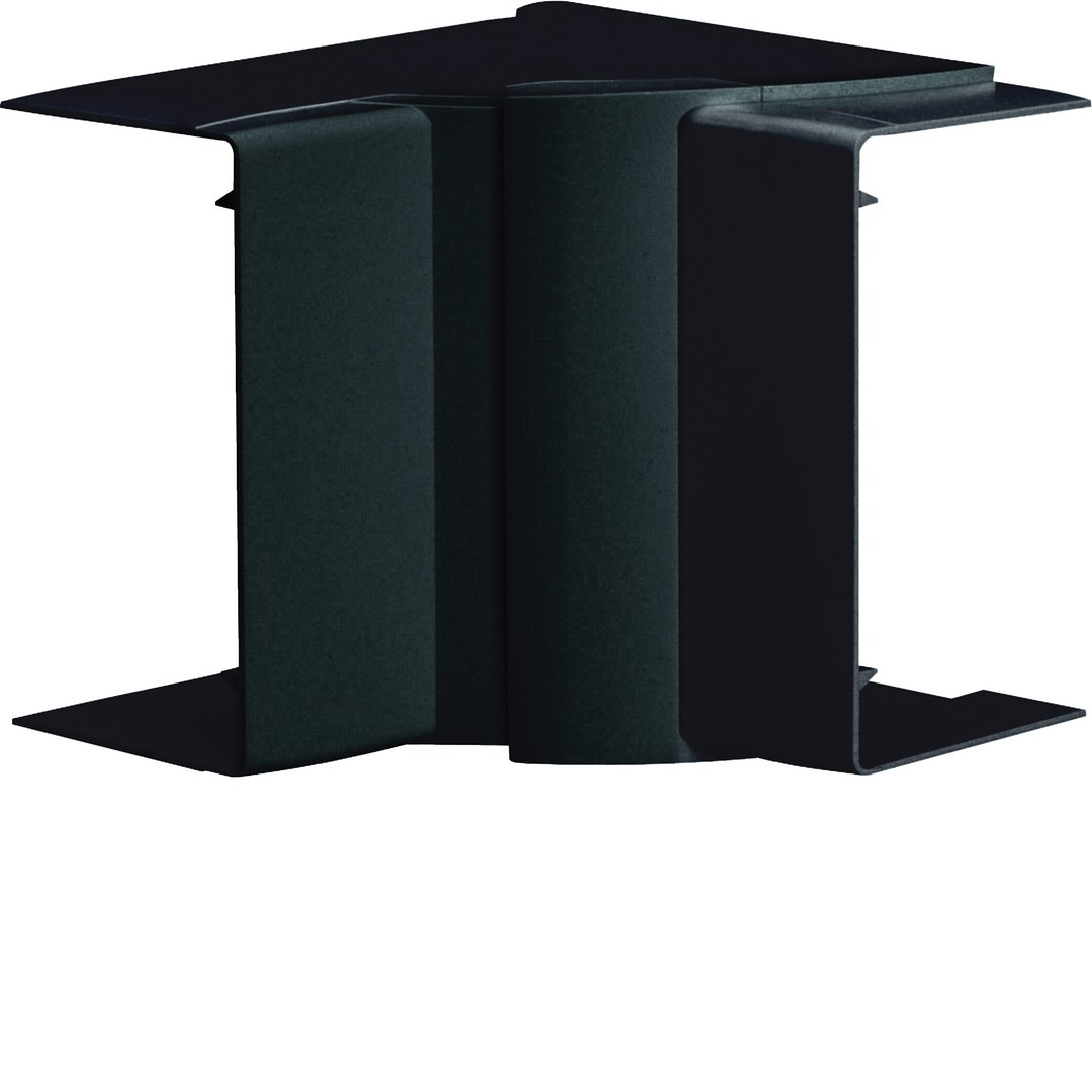 Sisäkulma säädettävä halogeeniton kanavalle LF 60x110mm grafiitinmusta