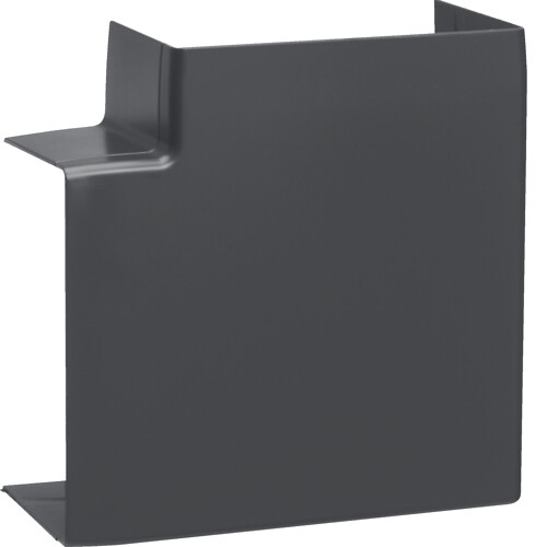 Tasokulma halogeeniton kanavalle LF 60x110mm grafiitinmusta