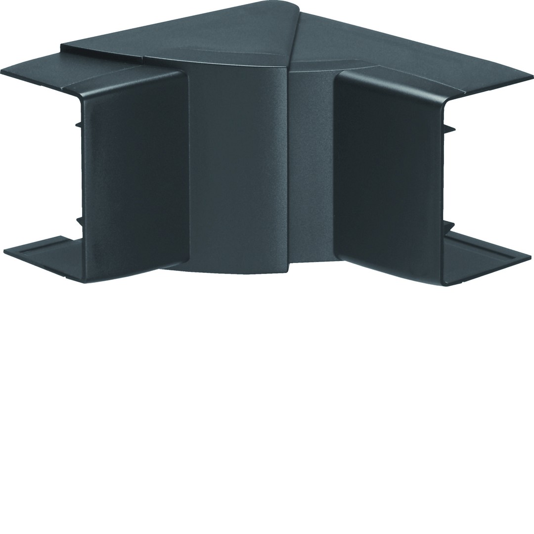 Sisäkulma säädettävä halogeeniton kanavalle LF 40x57mm grafiitinmusta