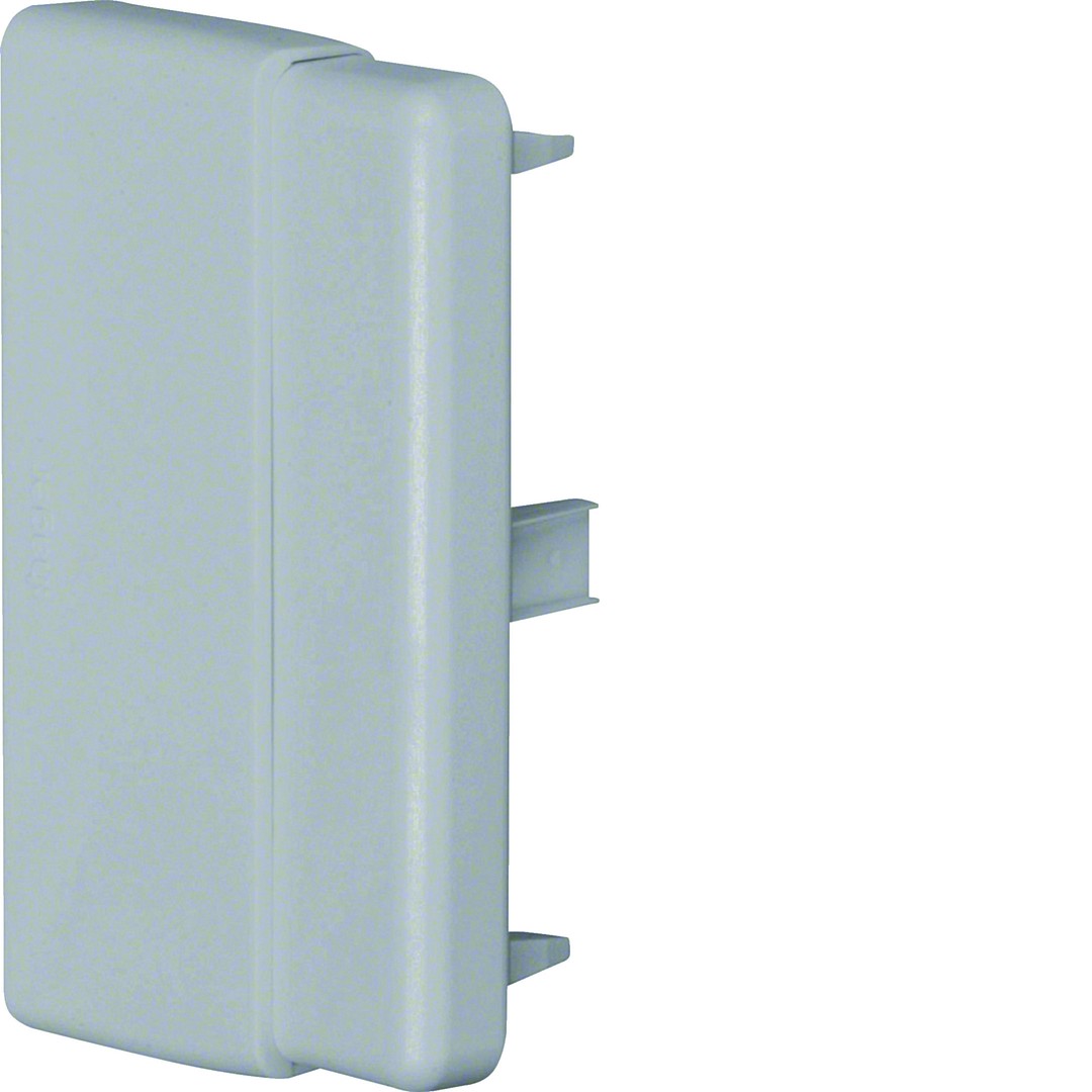 Päätykappale säädettävä halogeeniton kanavalle LF/LFF (40,60)x90mm kivenharmaa