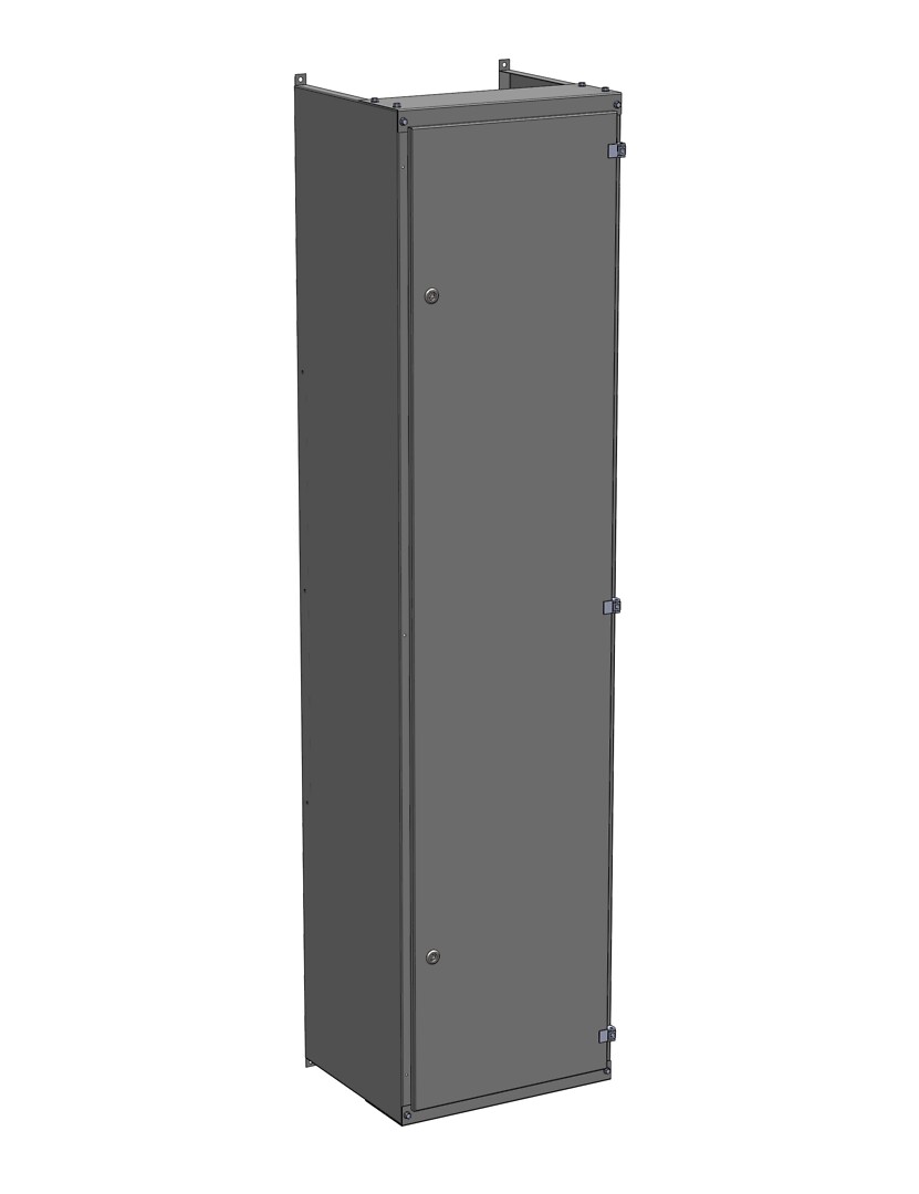 Suojakaappi latauskeskukselle, seinäasennus 460mm Ahma LKS460