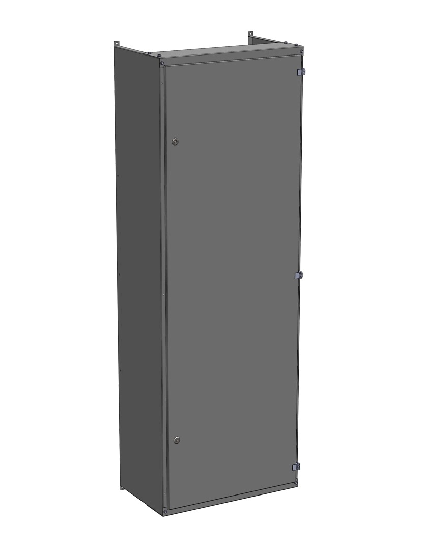 Suojakaappi latauskeskukselle, seinäasennus 660mm Ahma LKS660