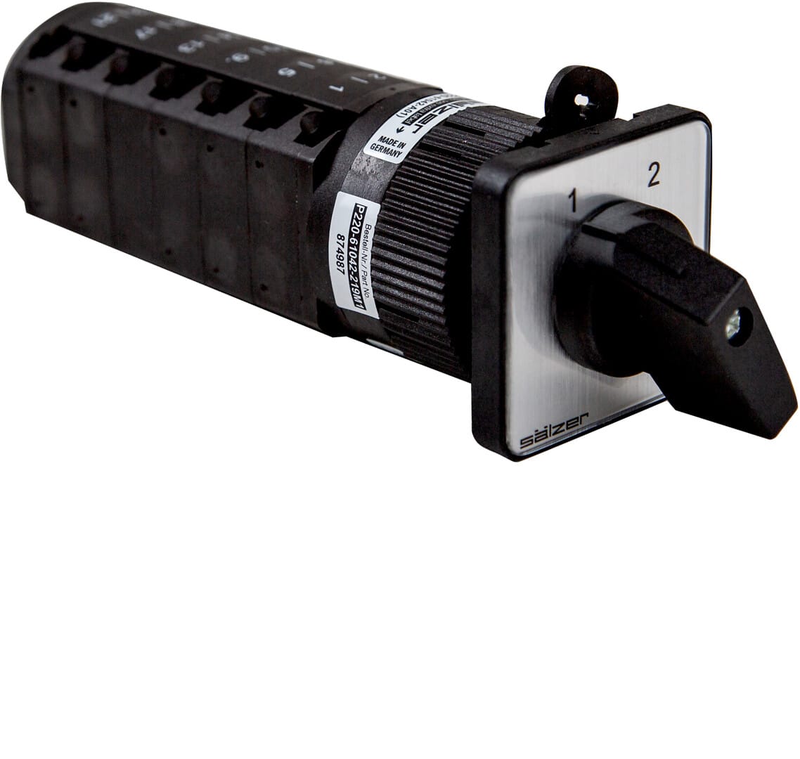 Nokkakytkin vaihto P220 1-2 6N 20A Ø22.5mm