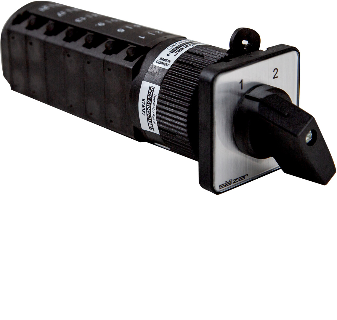 Nokkakytkin vaihto P220 1-2 6N 20A Ø22.5mm