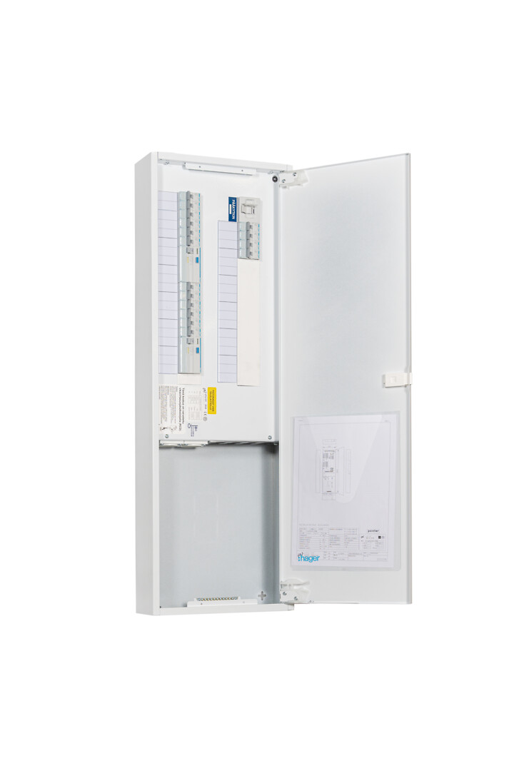Ryhmäkeskus-data 900M IP30 pinta In=35A, JSK 6xC10A+9xC16A, 2xVVSK, 8xRJ45