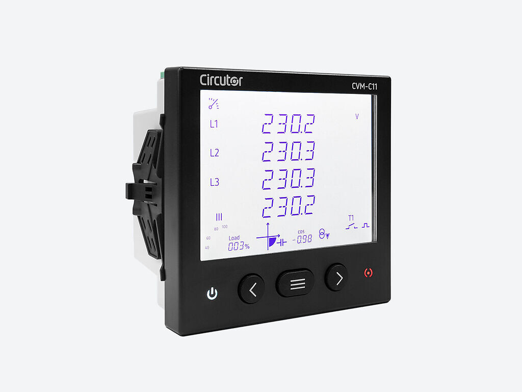 Monitoimimittari CVM-C11-ITF-485-ICT2 96×96 ModBus/RTU/Bacnet 5A IP51