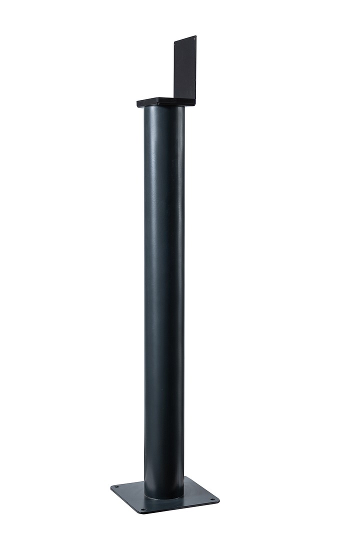 UTU-X pinta-asennuspylväs ø114mm, yhdelle latauslaitteelle